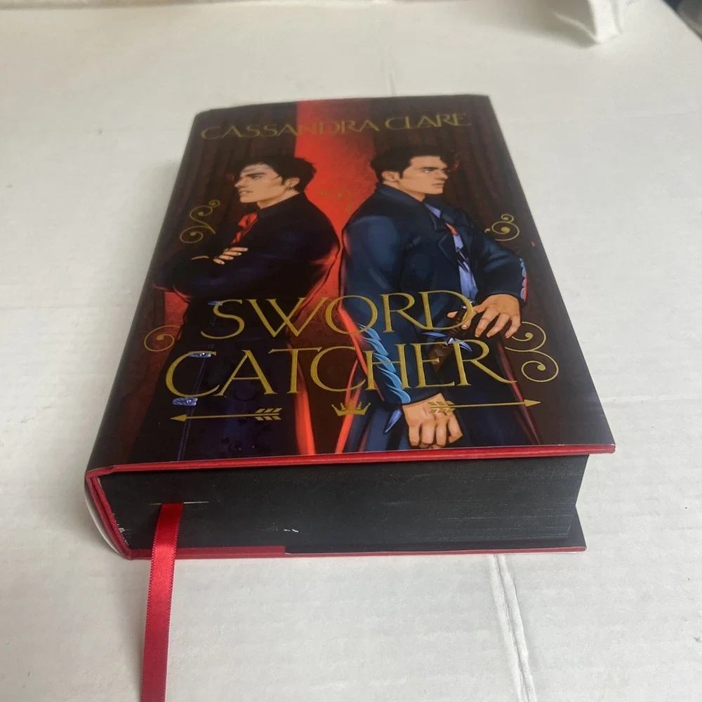 Cassandra Clare Sword Catcher SIGNED‎ Fairyloot Edition 2023 HCDJ Sprayed Edges
